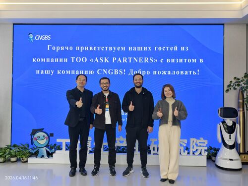 kasus perusahaan terbaru tentang Kunjungan Klien Kazakhstan Memperluas Kerjasama dalam Solusi Industri
