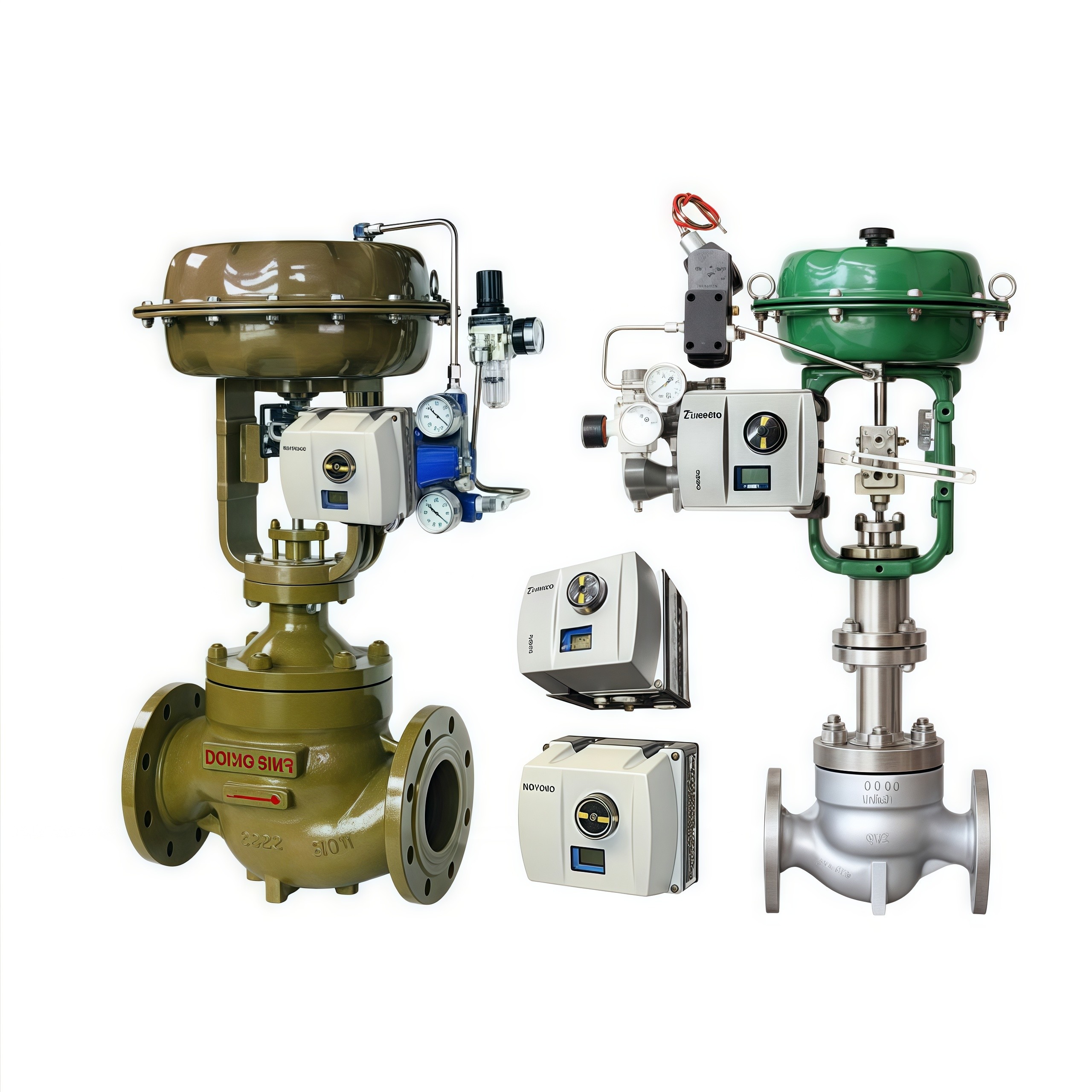 Stok Pneumatic Control Valve Actuator Intelligent Valve Controller