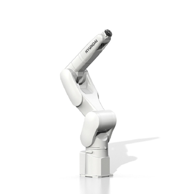 Lengan Robot Pengelasan Hyundai HH7 6 Axis Dengan Mesin Las Dan Obor