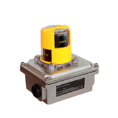 Westlock Rotary Position Monitor Limit Switch 3000 8300 3300 Series Dengan Fisher V150 Valve Dan DVC6200 Positioner