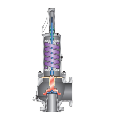 EMERSON CROSBY pneumatik J-Series katup pelepas tekanan pegas langsung