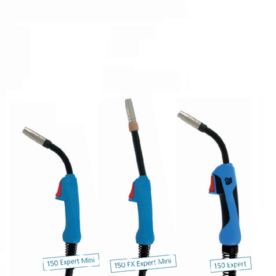 TBI MIG / MAG Welding Obor berpendingin Gas dan Obor berpendingin air dengan lengan robot las ABB