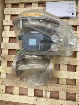 Samson Control Valves 3241 Globe Valve Dengan 3277 Pneumatic Actuator Dan 3725 Positioner 4708 Regulator