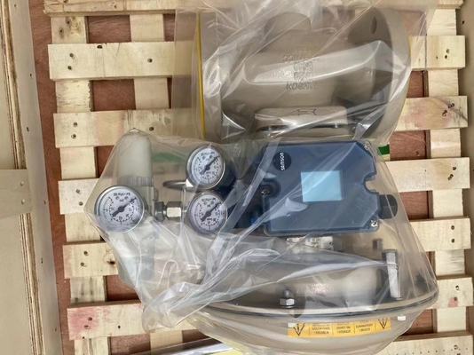 Samson Control Valves 3241 Globe Valve Dengan 3277 Pneumatic Actuator Dan 3725 Positioner 4708 Regulator