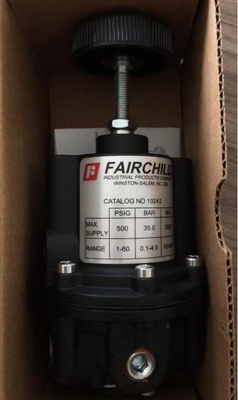 Rotork Fairchild Model 10 Series Pneumatic Precision Regulator Untuk Fisher Valve Body Actuator