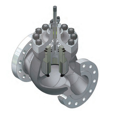 KOSO Kentintrol 12000 2700 Control Valve Dengan Actuator Globe Valve