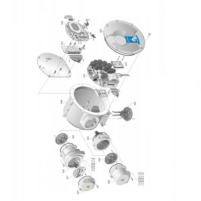 Aktuator Listrik Sipos G7 Untuk Aktuator Katup Kontrol Fisher EWT EZ
