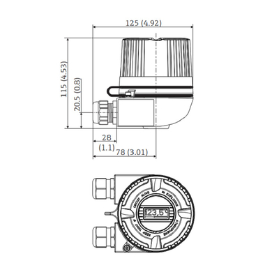 Endress Hauser ITEMP Pemancar Suhu TMT72 TMT162 TMT142B TMT82