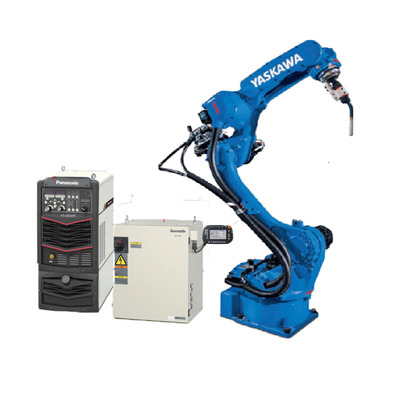 YASKAWA AR1440 Mig Welding Robot 12Kg Payload 1440mm Jangkauan Panasonic 350GL5 Welder Torch
