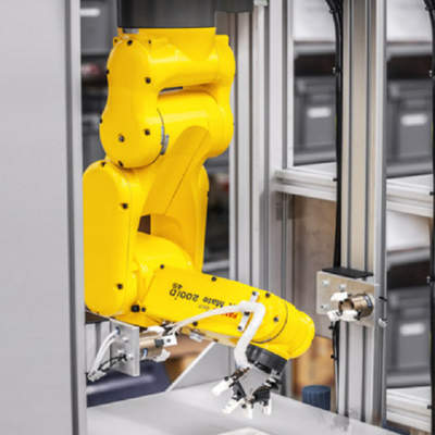 Fanuc LR Mate 200iD/7L Payload 7kg Mencapai 911mm Mini Robot Untuk Penyerahan / Pengelasan