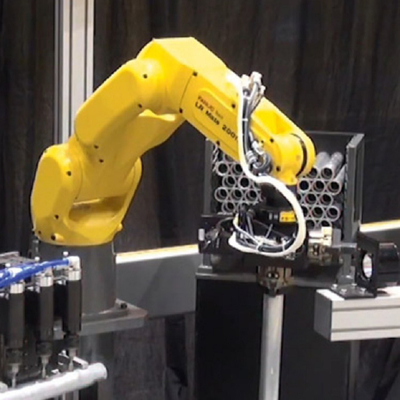 Fanuc LR Mate 200iD/7L Payload 7kg Mencapai 911mm Mini Robot Untuk Penyerahan / Pengelasan