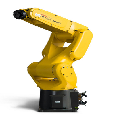 Fanuc LR Mate 200iD/7L Payload 7kg Mencapai 911mm Mini Robot Untuk Penyerahan / Pengelasan