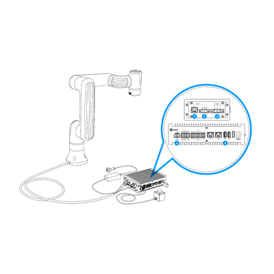 DOBOT NOVA Lengan Robot Cina Lengan Robot Cobot Dengan Robot Gripper