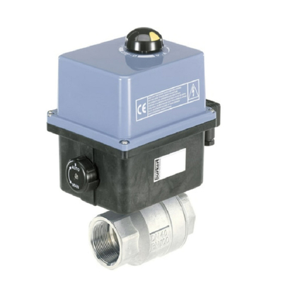 Burket Pneumatic Rotary Actuator Electric 8804 2/2 Way dengan Ball Valve merek Cina