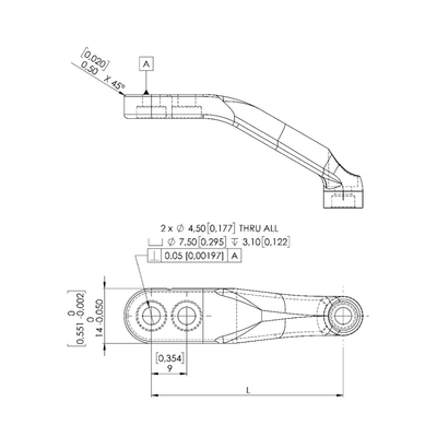 3FG15 ONrobot Kolaborasi Robot Listrik Gripper Ada Jari Tangan