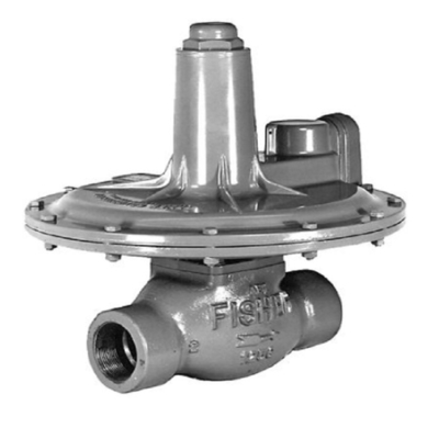 Fisher 133 Series Regulator Tekanan Menengah Katup Pengurang Tekanan Gas Pneumatik