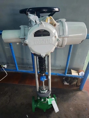 ROTORK Electric Actuator IQ Dengan IW IB IS Gearbox Untuk Fisher Electric Control Valve EWT