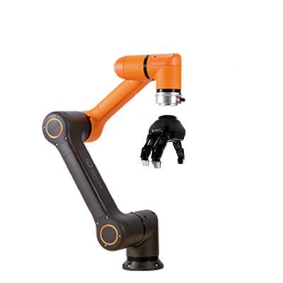 HCR-5A Screw Driving Collaborative Robot Arm Hanwha 6 Axis Cobot Palletizer Dengan Robot Gripper