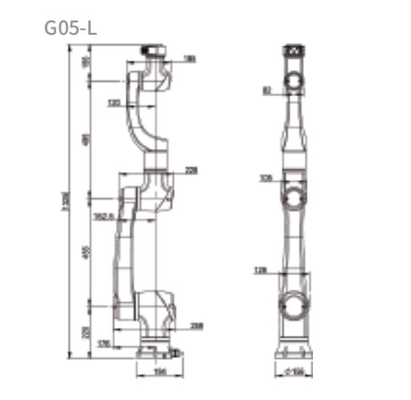 CNGBS 3kg Payload Welding Collaborative Robot Arm Dengan China Megmeet