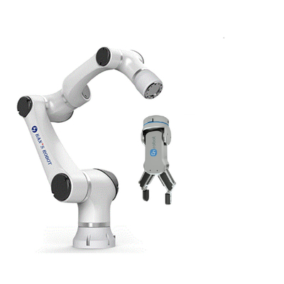 Lengan Robot Kolaborasi Hansrobot 6 Axis Fleksibel Memilih Dan Menempatkan Elfin Dengan Onrobot Gripper