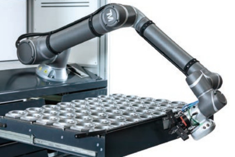 6 Axis Techman Cobot TM14 Robotic Arm untuk Meniduri dan Mengambil dan Menempatkan