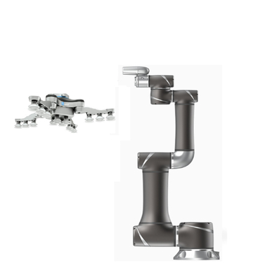 6 Axis Techman Cobot TM14 Robotic Arm Untuk Mengacaukan Penempatan Dengan Gripper Robot Listrik