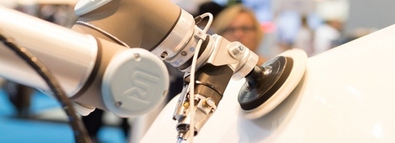 Lengan Robot Cobot Muatan 6 Axis CNGBS 3kg Dengan Onrobot Sander Fleksibel Untuk Robot Gerinda