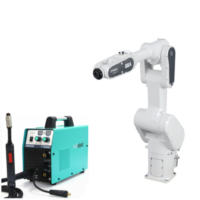Multi Purpose CRB1300 Collaborative ABB Robot Arm 6 Axis Dengan Mesin Las Mig Megmeet