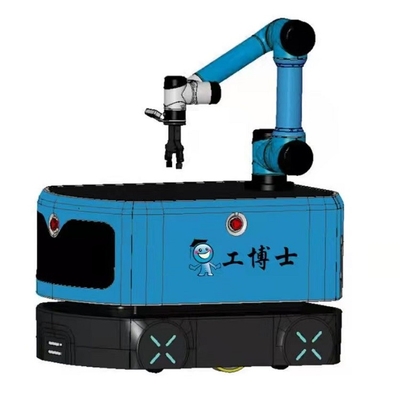 CNGBS Mobile Robot Dua Roda Diferensial Mengemudi Agv Lengan Robot 6 Axis Dengan Mobil AGV