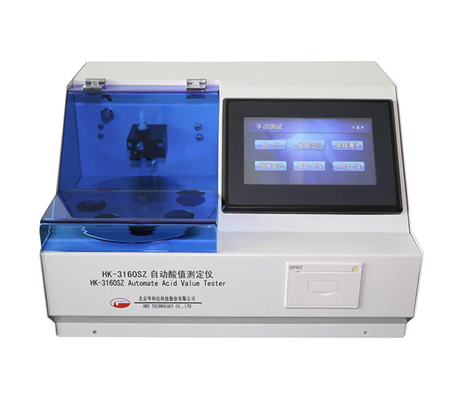 HUAKEYI HK-3160SZ Penguji Asam Minyak Otomatis Penguji Keasaman Larut Air