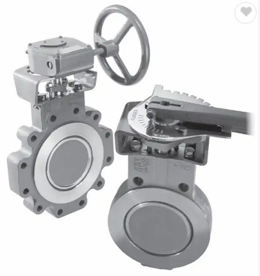 Katup Kontrol Kupu-Kupu Eksentrik Ganda Dengan Pemosisian Katup Elektrik Dan Filter 67CFSR Reg