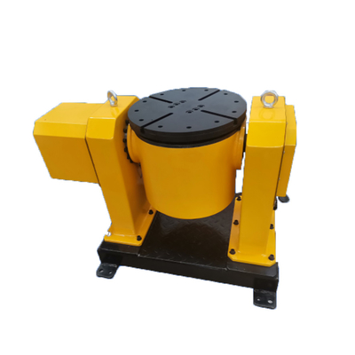 U Type 2 Axis Automatic Welding Positioner Bekerja Dengan Lengan Robot ABB KUKA Yasakawa Fanuc