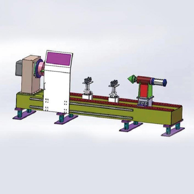 U Type 2 Axis Automatic Welding Positioner Bekerja Dengan Lengan Robot ABB KUKA Yasakawa Fanuc