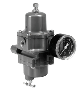 Katup Kontrol Aliran Pneumatik Dengan 37303 Samson Valve Positionoer Dan Fisher 67CFR 225 Regulator Filter Udara