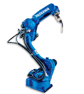 Robot Industri Yaskawa 6 Axis Arc Welding Robot Arm Mig Welding Obor