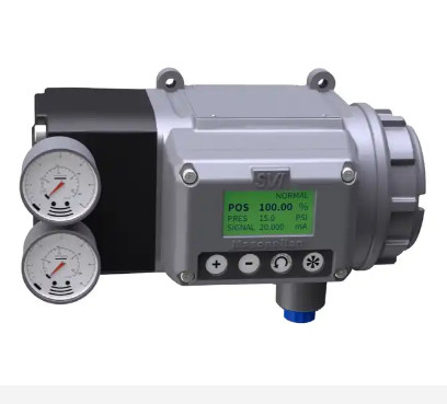Flow Control Valve Dengan Masoneilan SVI3 Digital Valve Positioner Dan Fisher 67CFR Filter