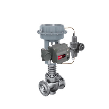 Pengoperasian yang Mudah Katup Kontrol Cina Dengan Fisher Digital Valve Positioner DVC6200
