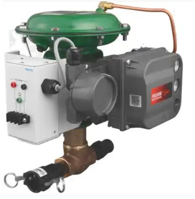 Katup Kontrol Pneumatik Dengan Fish-Er Digital Valve Positioner DVC6200 Smart Positioner