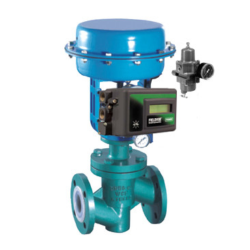 Katup Kontrol Pneumatik Dengan Fish-Er Digital Valve Positioner DVC6200 Smart Positioner