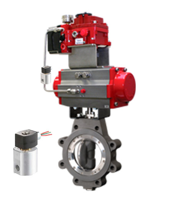Peralatan Pengeluaran Gas Alam Terkompresi 291 Tekanan Tinggi 5000 Psi CNG ASCO Solenoid Valve Dengan Masoneilan Valve