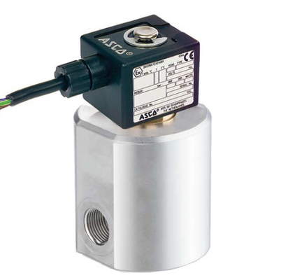 Peralatan Pengeluaran Gas Alam Terkompresi 291 Tekanan Tinggi 5000 Psi CNG ASCO Solenoid Valve Dengan Masoneilan Valve