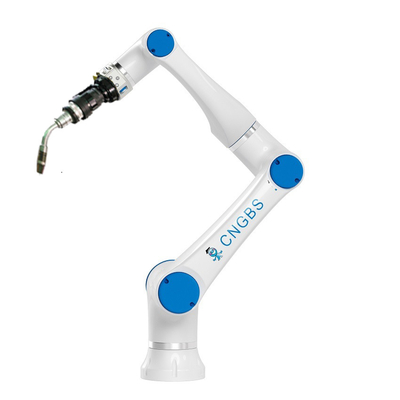 6 Axis CNGBS 3kg Payload Cobot Welding Robot Arm Dengan Mesin Las Busur Tig MiG