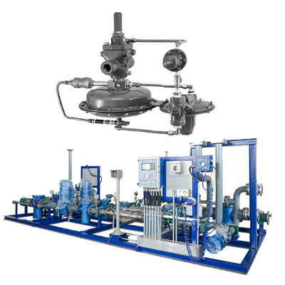 Fisher Regulator 1190 Gas Tekanan Rendah Blanketing Valve Pilot Dioperasikan Pressure Reducing Valve Untuk Skid Mounting