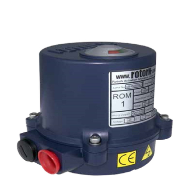 Aktuator katup rentang ROM untuk katup ROTORK dengan katup kontrol merek Cina