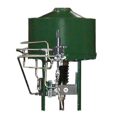 Katup kontrol merek Cina dengan pengatur posisi katup Flowserve 5200MD Fisher 377 377U 377CW 377CW 377L Trip valve
