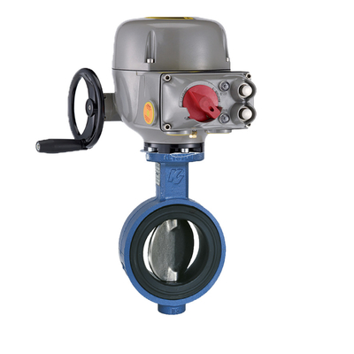 Control Valve Keystone Butterfly Valve Dengan Electric Actuator EPI2 Untuk Pabrik Petrokimia Kimia Industri Berat