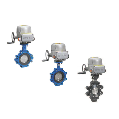 Control Valve Keystone Butterfly Valve Dengan Electric Actuator EPI2 Untuk Pabrik Petrokimia Kimia Industri Berat