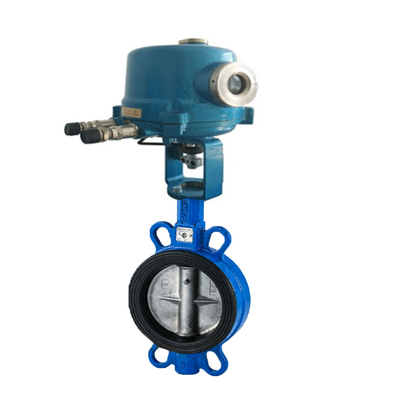 Aktuator Cina dengan Keystone Butterfly Valve Gambar 990 Ø 200 mm dan ASME 125/150 AS 2129 Tabel E PN 10/16 BST'E Flange Accommodation