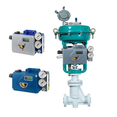Katup kontrol pneumatik Cina dengan FOXBORO SRI990 Valve Positioner dan Pneumatic Valve Actuator