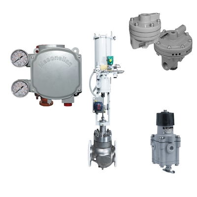 Masoneilan SVI1000 Valve Positioner BR200 BR400 Volume Booster 78-40 Filter Regulator untuk Katup Kontrol Pneumatik-2